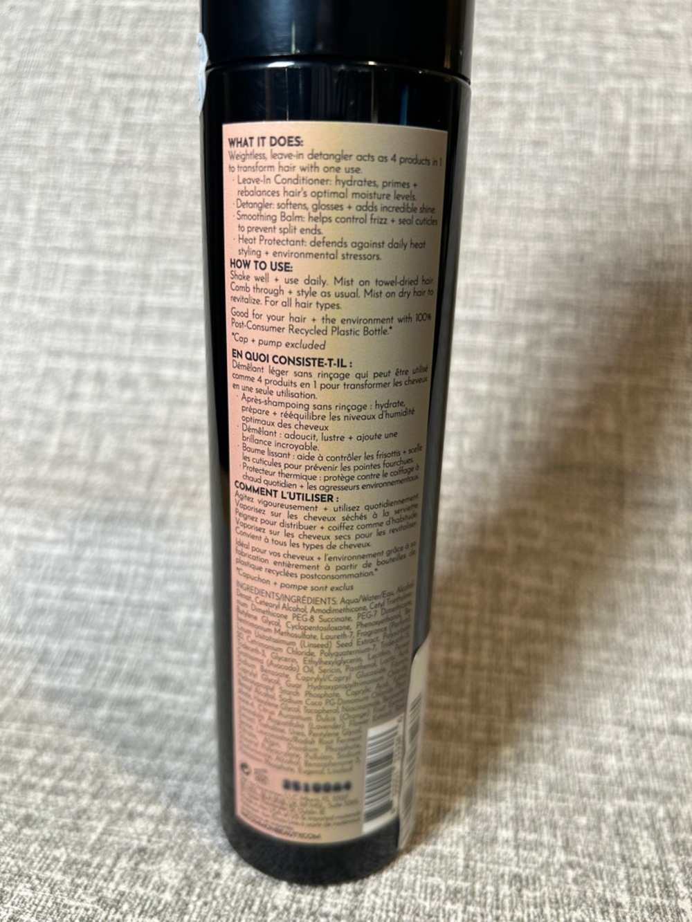 In Common Magic Myst 4-in-1 Leave-In Conditioner Spray - Black - Picture 4 of 10